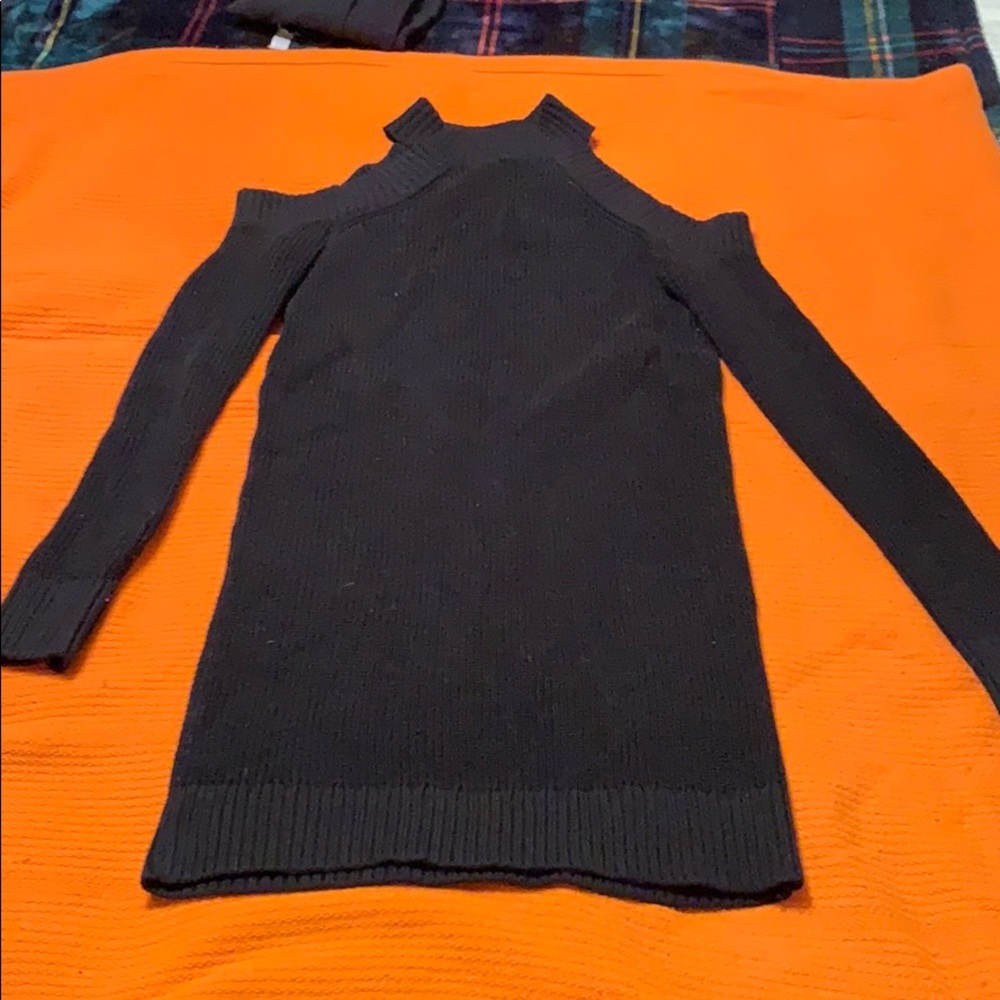 Abercrombie & Fitch open shoulder sweater dress